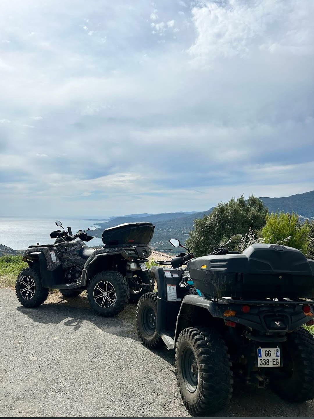Balade Terre & Montagne en quad près de Propriano